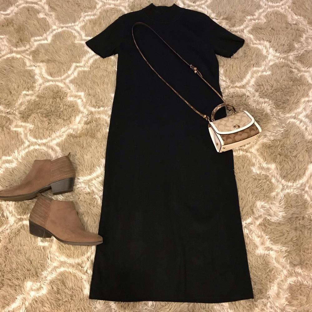 Maxi sweater dress